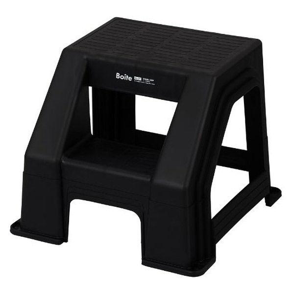 ベストコ 踏み台 スツールステップ 脚立 M ブラック MA-4119 Boiteガレージ 4988562003652 1個