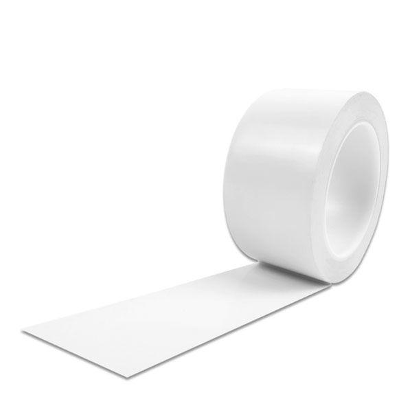 セーフラン安全用品 厚手PVCラインテープ 幅50mmx 22m 厚0.2mm 白 J2352-W 1巻