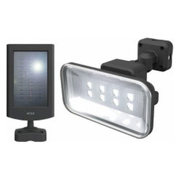 【アウトレット】ムサシ ライテックス 5Wワイド LEDソーラーセンサーライト S-50L 1台