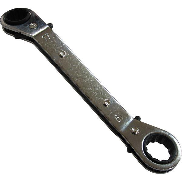 【アウトレット】ベストツール 板ラチェットレンチ 17×19mm FR-07 1個