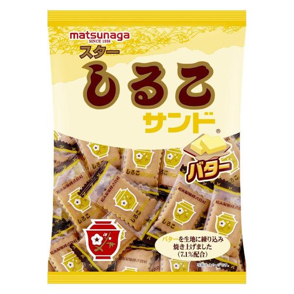 スターしるこサンドバター85g 1個 クッキービスケット 和菓子