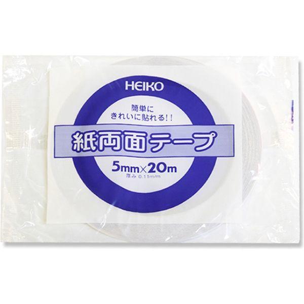シモジマ ヘイコー 紙両面テープ 5×20 002068000 1巻