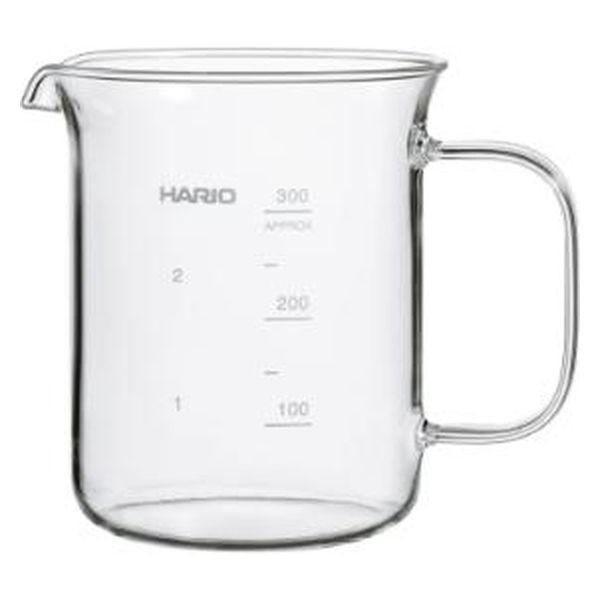 ビーカーサーバー 300ｍL 計量メモリ付き 耐熱ガラス製 食洗機可 BV-300 1個 HARIO（ハリオ）