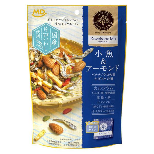 （セール）ナッツ 小袋 お配り菓子 ナッツスナッキングＫＭ 小魚＆アーモンド 70g 1個