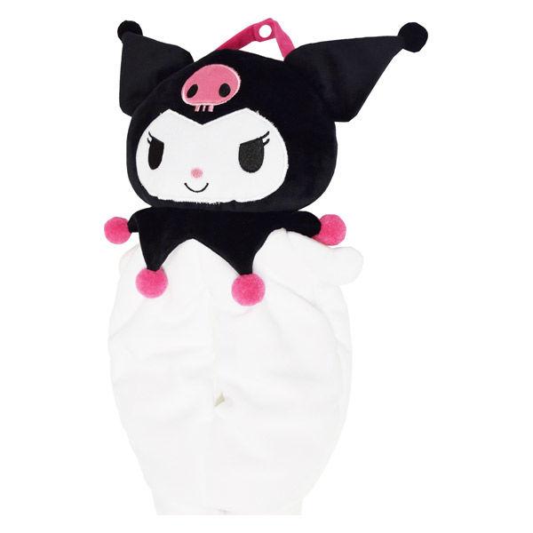 MORIPiLO サンリオキャラクターズ クロミ 壁掛けティッシュケース 約20×43cm グッズ 可愛い やわらか 吊り下げ ギフト プレゼント