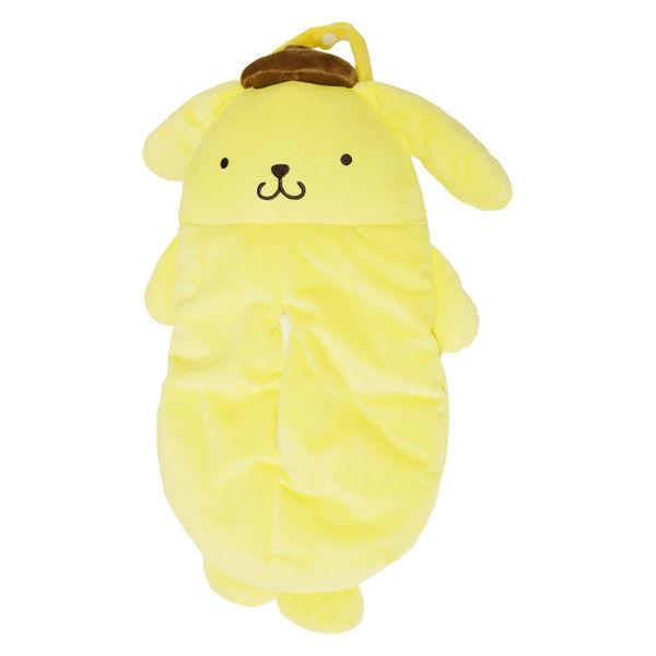 MORIPiLO サンリオキャラクターズ ポムポムプリン 壁掛けティッシュケース 約20×43cm グッズ 可愛い やわらか 吊り下げ ギフト プレゼント