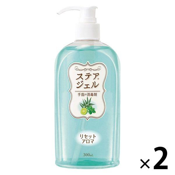 ステアジェルc リセットアロマ ミント系 300ml 川本産業 2本