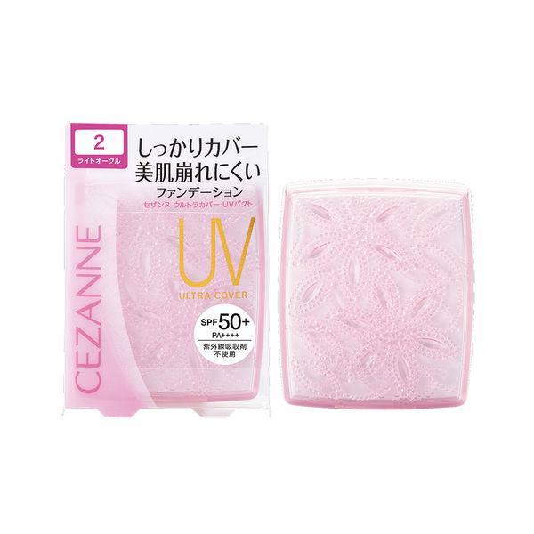 CEZANNE（セザンヌ） ウルトラカバーUVパクト 2ライトオークル SPF50+・PA++++ セザンヌ化粧品