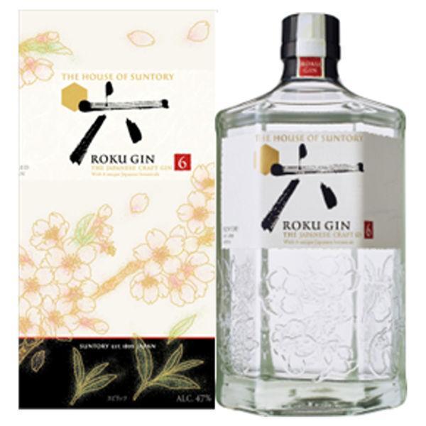 クラフトジン 六 ROKU 700ml 1本 サントリー ギフトBOX入 贈り物 プレゼント ジン