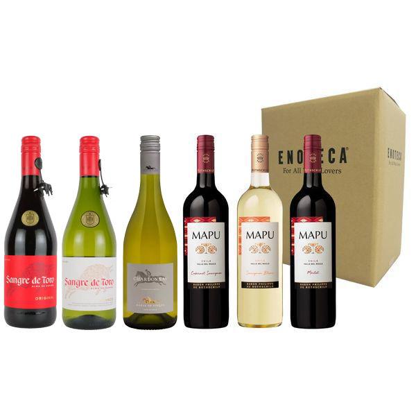 【エノテカ】名門生産者6本セット 750ml×6本 赤白ミックスセット（赤ワイン、白ワイン） 飲み比べ