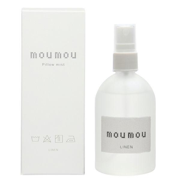 大香 mou mou（ムームー）ピローミスト リネン スプレー クリア 布用 リラックス 芳香剤 100mL 1個