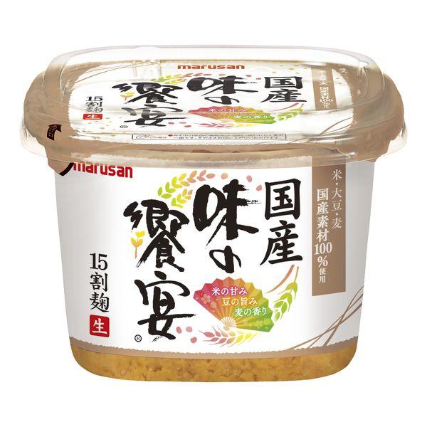 国産 味の饗宴 15割麹生 500g 1個 みそ 味噌 マルサンアイ