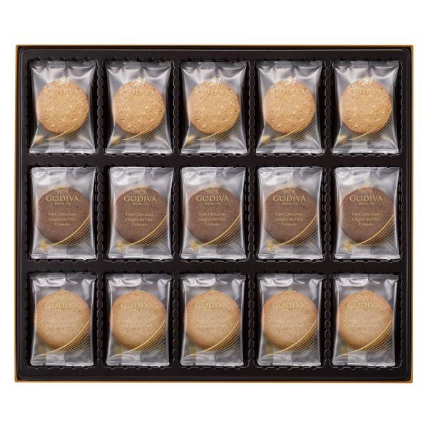 〈GODIVA〉ラングドシャクッキーアソートメント （52枚入） 1箱 三越伊勢丹 紙袋付 手土産 ギフト 敬老の日