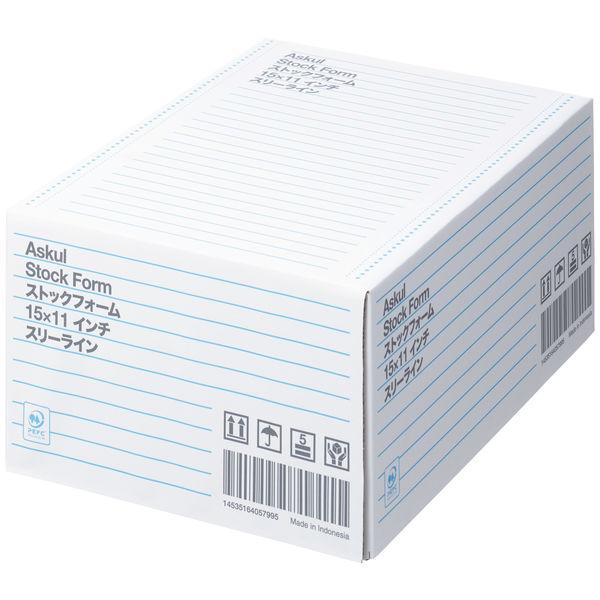�A�X�N�� �I���W�i���X�g�b�N�t�H�[�� 68gsm�X���[���C�� 15�~11 1���i2000�����j  �I���W�i�� ���i�摜