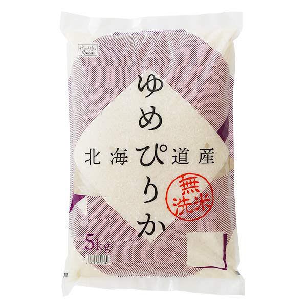 【アウトレット】【新米切替特価】北海道産ゆめぴりか 無洗米 5kg 1袋 令和7年産 米 木徳神糧 オリジナル