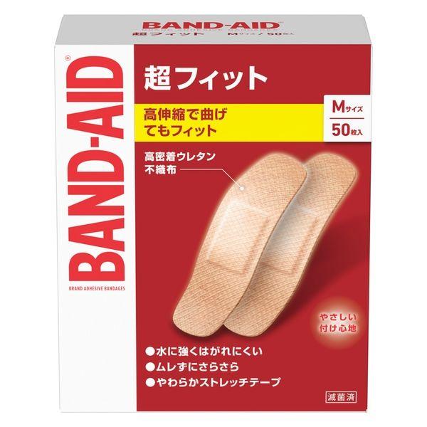 バンドエイド 超フィット Mサイズ 50枚 937309 1箱