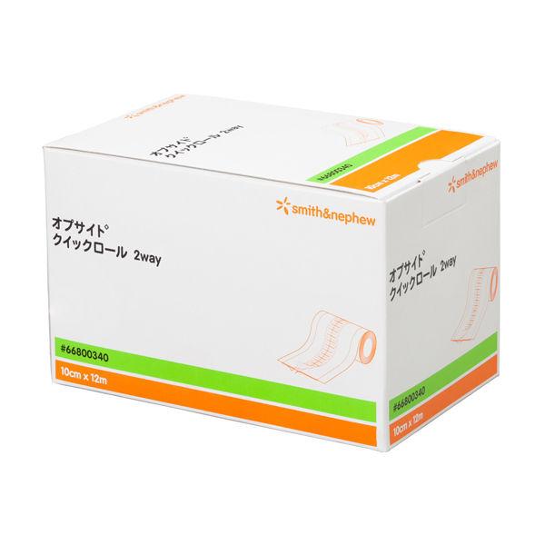 固定用ロールフィルム オプサイト クイックロール 2way 10cm×12m 1巻 66800340 スミス・アンド・ネフュー