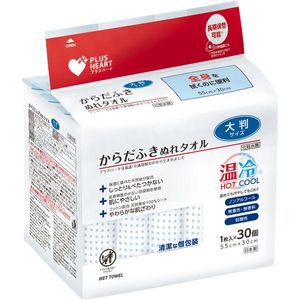 からだふき　ウェットタオルオオサキメディカル からだふきぬれタオル 00072000 1パック（30個入）