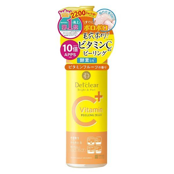 DETクリア ブライト＆ピール ピーリングジェリー ビタミンフルーツの香り 180mL 明色化粧品
