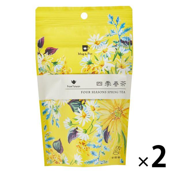 TTT Mug＆Pot 四季春茶 ティーバッグ 1セット（12バッグ：6バッグ入×2袋）