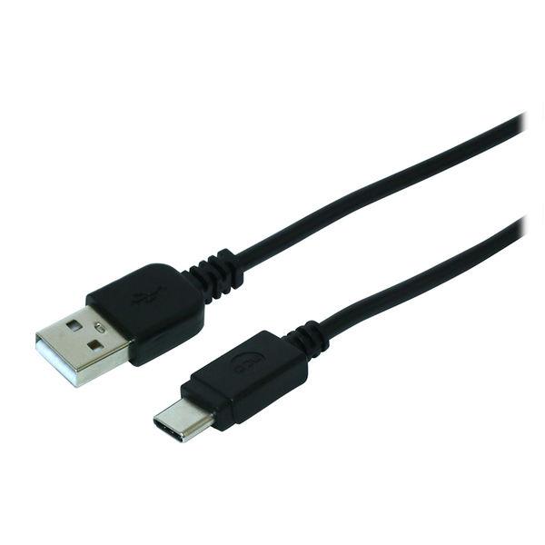 【アウトレット】ミヨシ USB Type-Cケーブル 異常センサー搭載 0.5m SCC-SF05/BK 1本 PCアクセサリ ファイル転送