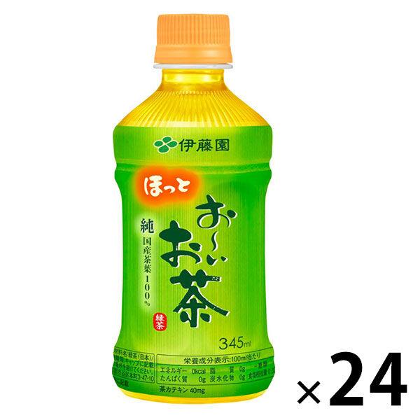 伊藤園 おーいお茶 緑茶 レンチン可 ホット＆コールド 345ml 1箱（24本入） お茶 緑茶 日本茶
