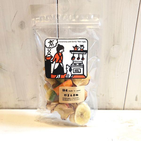 犬用 おやつ Bon・rupa 京 野菜＆果物 国産 50g 1袋 ドッグフード