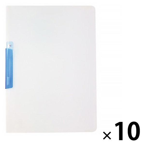 セキセイ クリップインファイル A4タテ ブルー 10冊