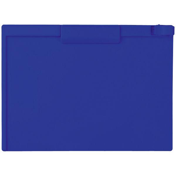 セキセイ　クリップボード　A4ヨコ　ネイビー　SSS-3057P