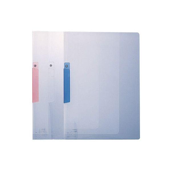 セキセイ　クリップインファイル　A4タテ　3色ミックスパック　SSS-115P-00　1袋（10冊入）