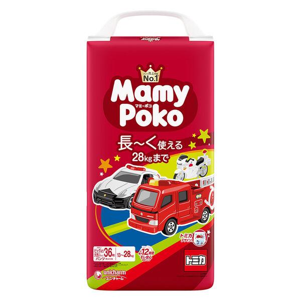 マミーポコ おむつ パンツ ビッグより大きい（13〜28kg）1パック（36枚入） トミカ・プラレール 男女共用　ユニ・チャーム