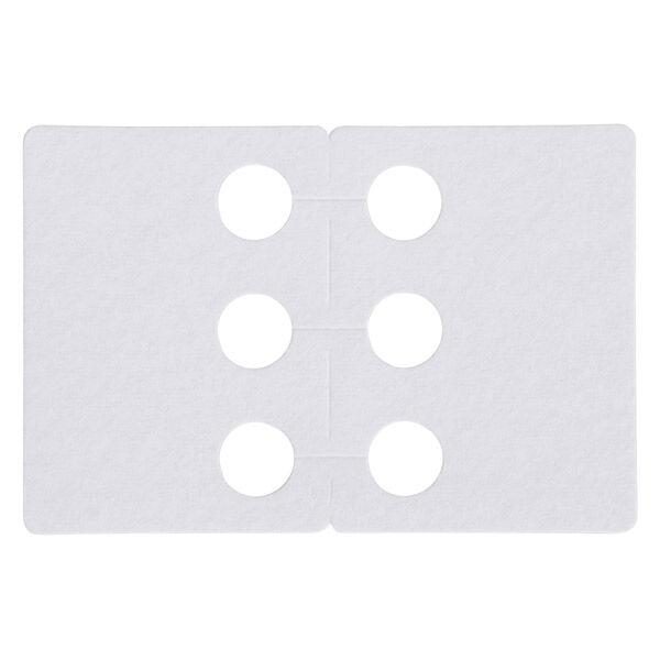 無印良品 リフィルノート用　リング用シール ２片×５シート  良品計画