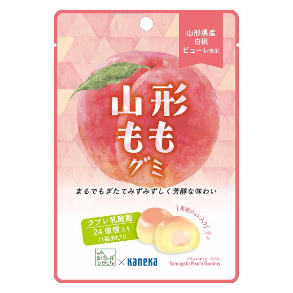 【アウトレット】カネカ食品 山形ももグミラブレ乳酸菌入40g 1セット(2個入)