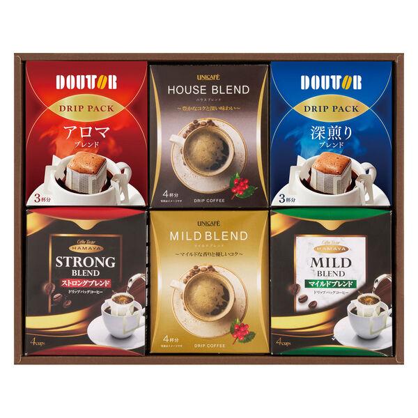 【アウトレット】ドトールコーヒー＆ユニカフェ＆ハマヤ コーヒー バラエティギフト MIOー32R 1箱