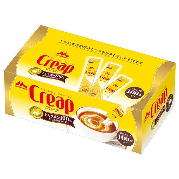 森永乳業 クリープ スティック 1箱（100本入）クリーミーパウダー コーヒーミルク スティックタイプ（イチオシ）
