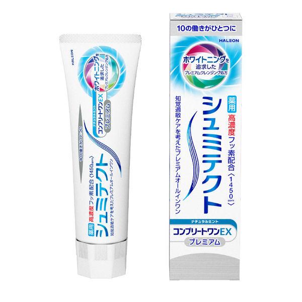 歯磨き粉 フッ素 シュミテクト コンプリートワンEX プレミアム ナチュラルミント 90g 薬用高濃度フッ素配合