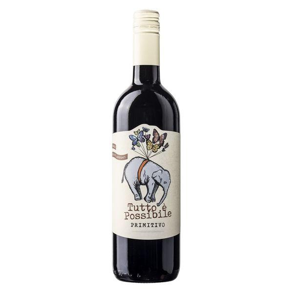 （ナチュラルワイン）イタリア トゥット・エ・ポッシービレ プリミティーボ 赤ワイン フル 750ml 1本 モンテ 酸化防止剤無添加