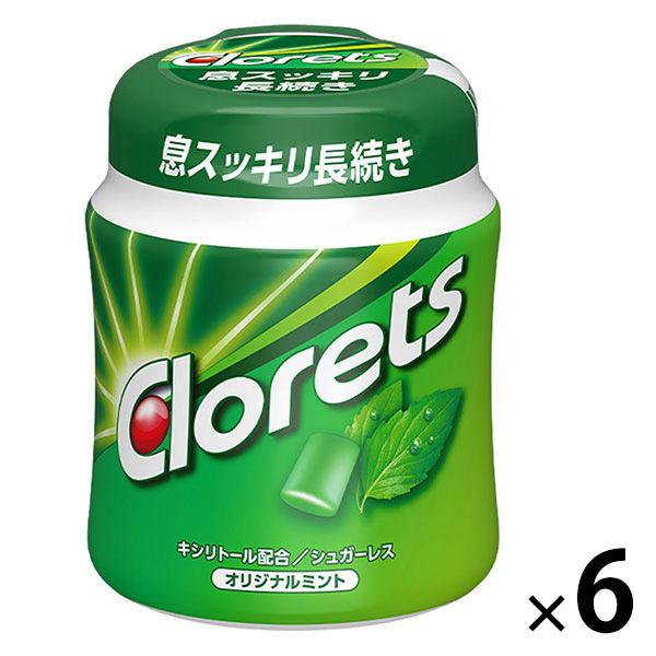 他サイト： （セール）モンデリーズ　クロレッツXPオリジナルミントボトルＲ　マイルドミント味　6個　ガムの商品画像