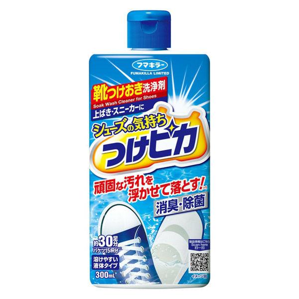シューズの気持ち つけピカ 靴つけおき洗浄剤 300ml 1個 フマキラー