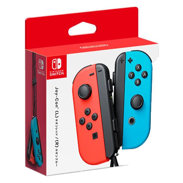 任天堂 Nintendo Switch専用 Joy-Con(L)ネオンレッド/(R)ネオンブルー [...