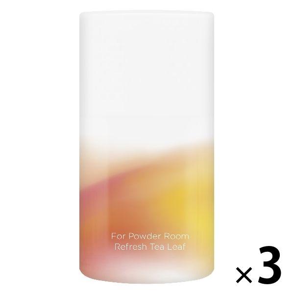 消臭力 業務用 For Powder Room トイレ用 リキッド リフレッシュティーリーフ 400mL 1セット（1個×3） エステー 消臭 芳香剤