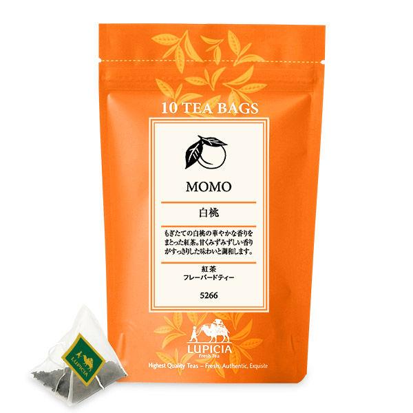 ルピシア 白桃（MOMO）紅茶ティーバッグ 1袋（10バッグ入）