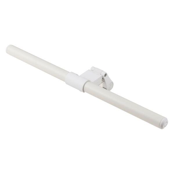 LEDモニターライト 3段階調色 無段階調光 ホワイト タイプC給電 スワン電器 ML-1510WH 1台
