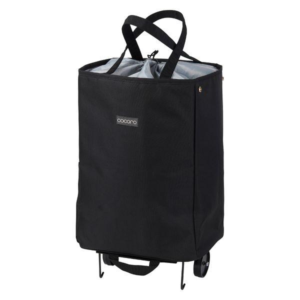 レップ ショッピングカート ハンディ折りたたみカート 保冷保温 30L ブラック 507834 1個