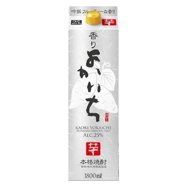 香りよかいち 25度 1.8L 1800ml パック 1本 芋焼酎 宝酒造