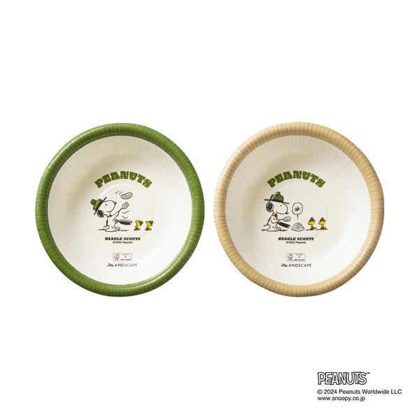 サンナップ ANDSCAPE ペーパーボウル スヌーピー 410ml 1袋（10個入）