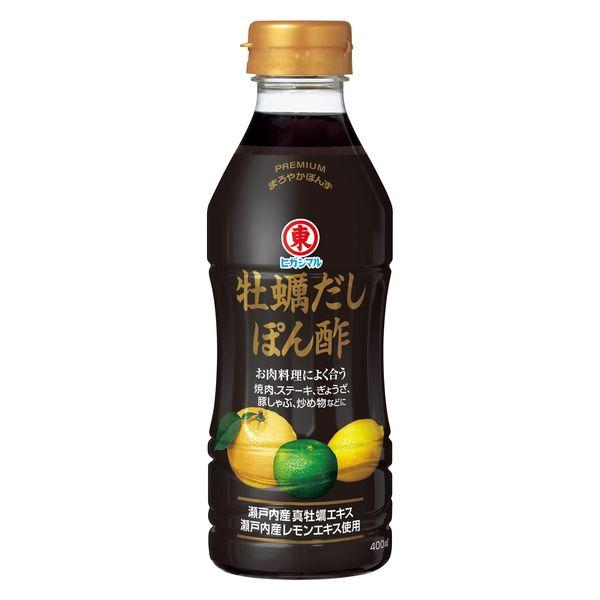 牡蠣だしぽん酢 400ml 1個 ヒガシマル醤油