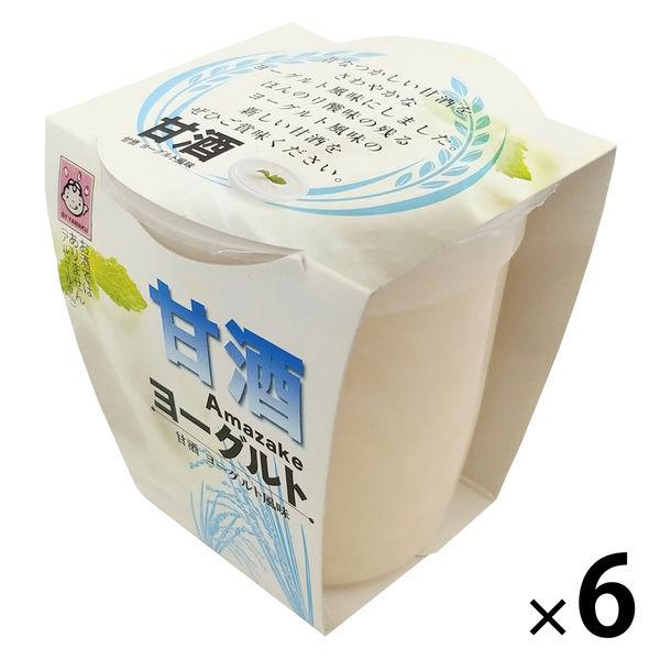 【ワゴンセール】ヤマク食品 ノンアルコール 甘酒 ヨーグルト風味 180g 6個