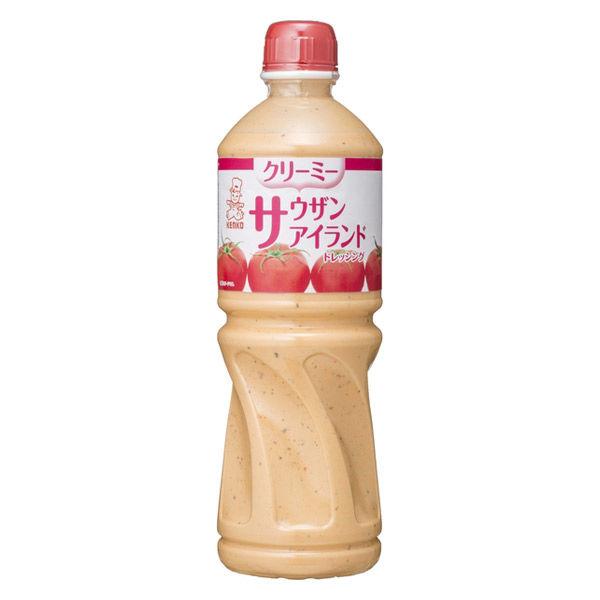 【ワゴンセール】ケンコーマヨネーズ クリーミーサウザンアイランドドレッシング 業務用 1本（1L）