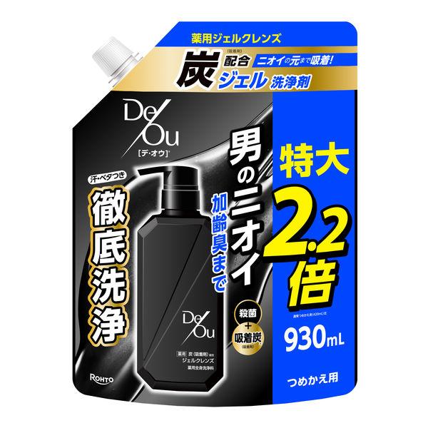 デ・オウ 薬用ジェルクレンズ シトラスハーブの香り 特大 詰め替え用 930ml EC専売品 ロート製薬